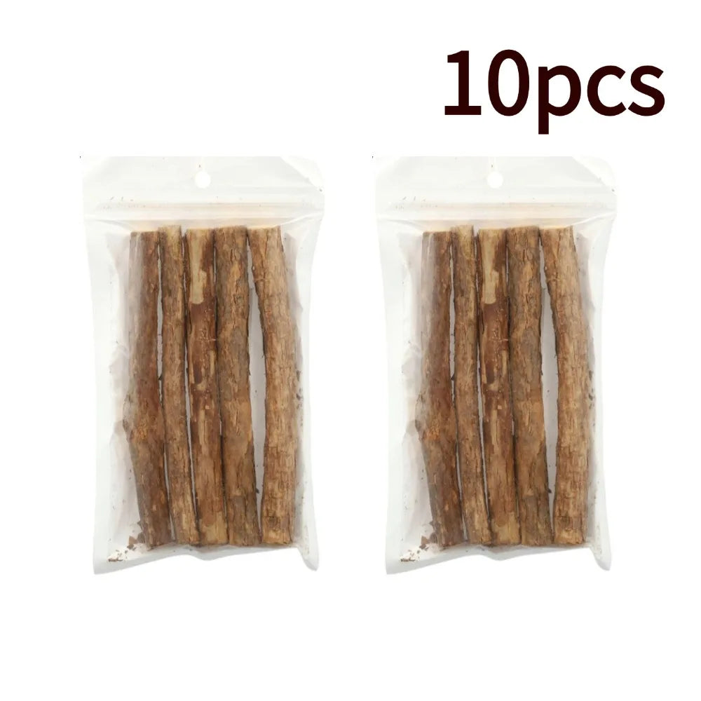 5Pcs Natural Catnip Pet Cat Molar Toothpaste Stick Cat Kitten Chew Toys  Pet Supplies Cat Snacks Sticks Healthy Pet Accessories