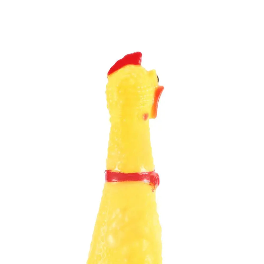 1 Piece Lovely Rubber Cute Pet Squeaky Toy Pet Supplies Screaming Chicken Pet Dog Chew Toy