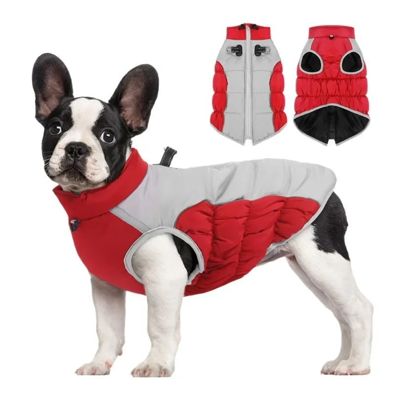 6 Size XL-6XL Winter Pet Dog Clothes Warm Big Dog Coat Puppy Clothing Waterproof Pet Vest Jacket For Small Large Dogs
