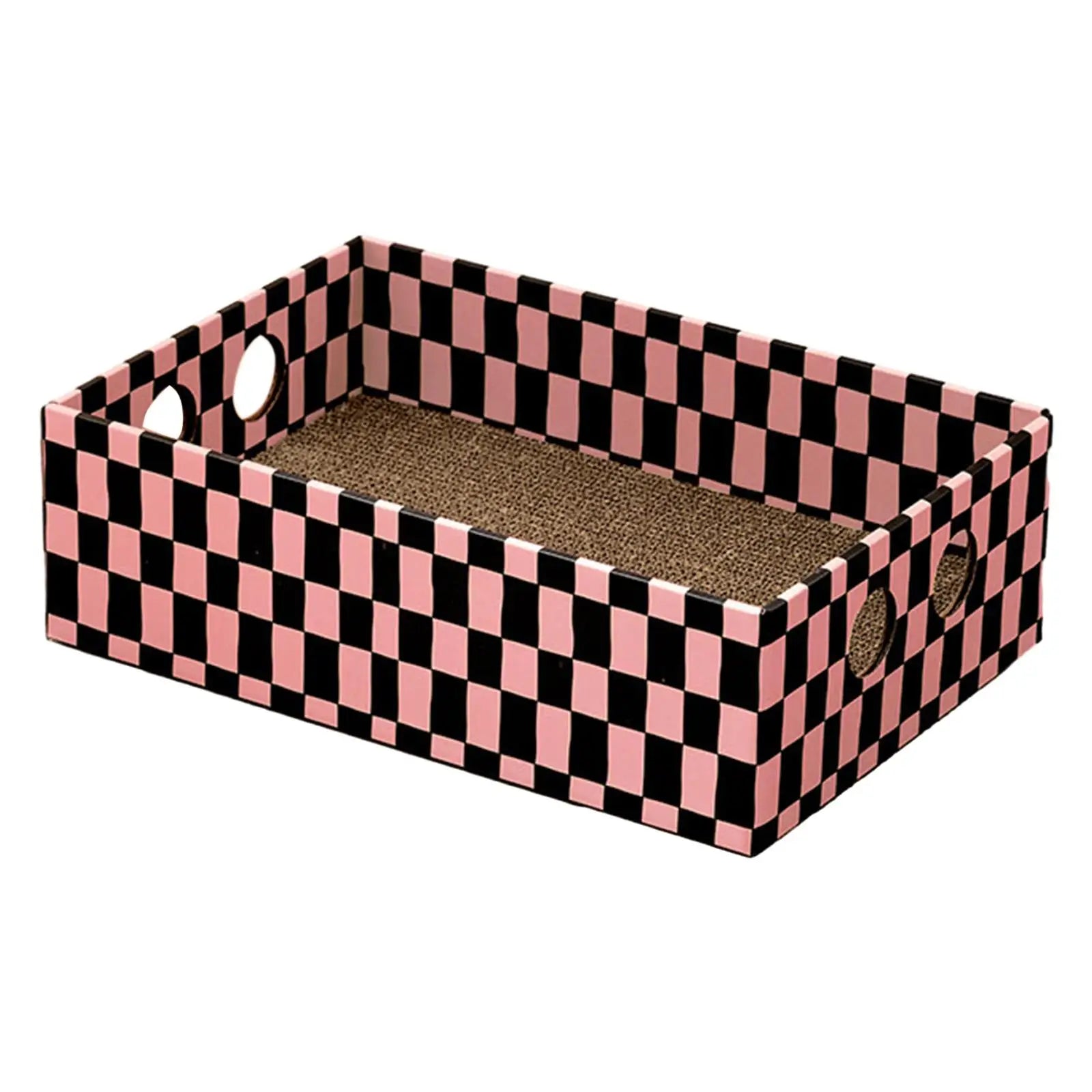 Cardboard Cat Scratcher Durable Heavy Duty Lounger Box Cat Scratching Board