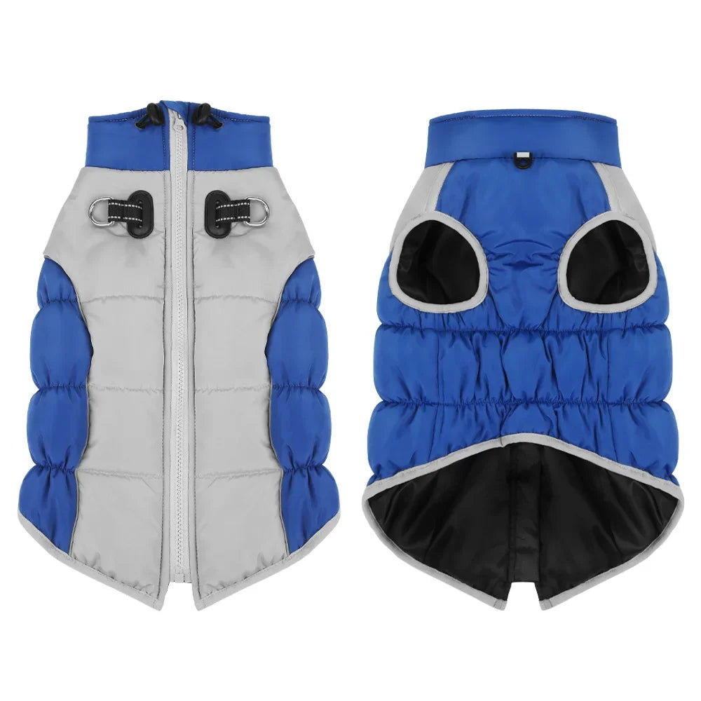 6 Size XL-6XL Winter Pet Dog Clothes Warm Big Dog Coat Puppy Clothing Waterproof Pet Vest Jacket For Small Large Dogs