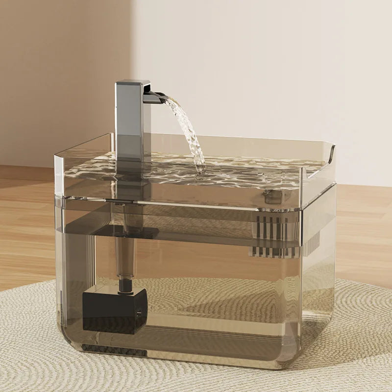 2025 new Cat Automatic Water Dispenser Drinking circulating filters flowing water intelligent pet automatic water dispenser