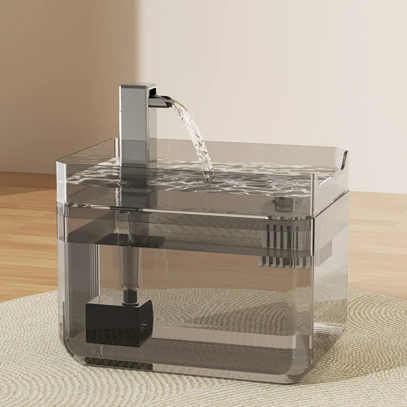 2025 new Cat Automatic Water Dispenser Drinking circulating filters flowing water intelligent pet automatic water dispenser