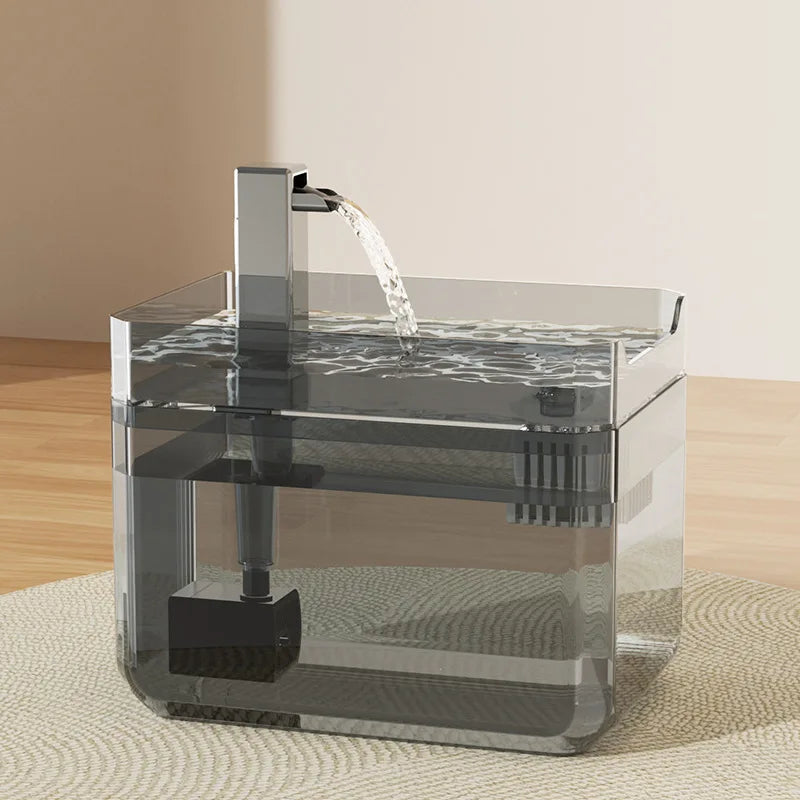 2025 new Cat Automatic Water Dispenser Drinking circulating filters flowing water intelligent pet automatic water dispenser