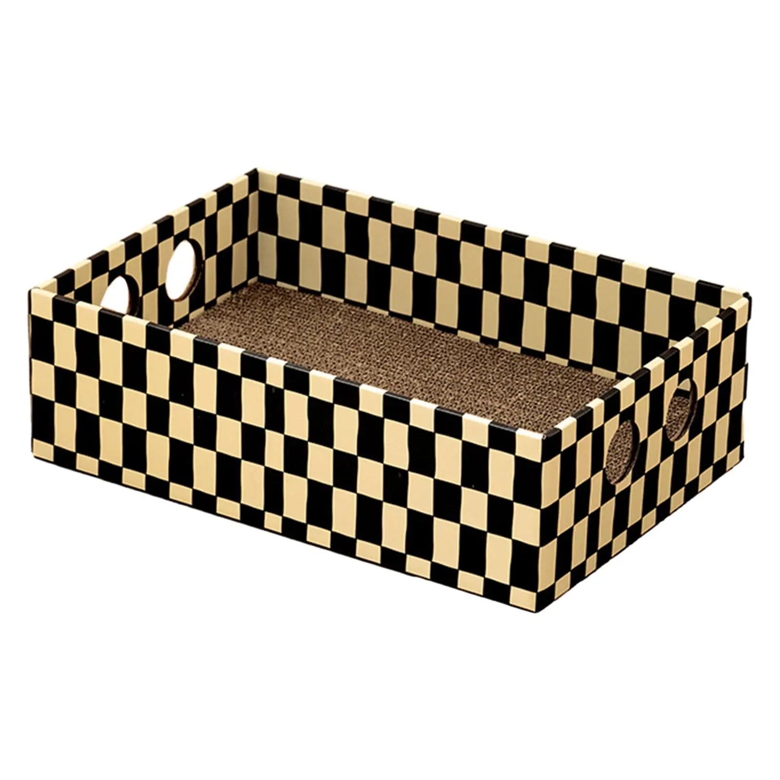 Cardboard Cat Scratcher Durable Heavy Duty Lounger Box Cat Scratching Board