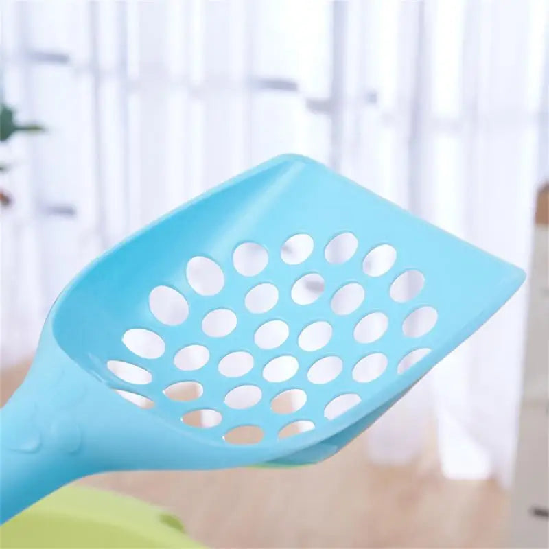 1PCS Durable Thick Cat Litter Shovel Cat Scoop Shovel Waste Tray Pet Cleaning Tool Plastic Cat Sand Toilet Cleaner Spoons