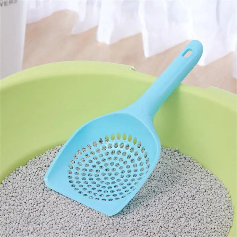 1PCS Durable Thick Cat Litter Shovel Cat Scoop Shovel Waste Tray Pet Cleaning Tool Plastic Cat Sand Toilet Cleaner Spoons